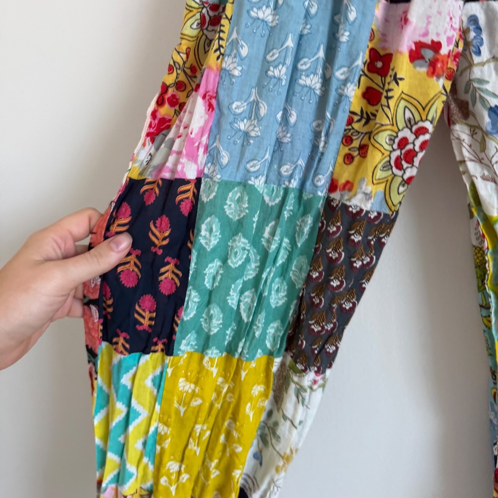 Vintage Patchwork Bubble Pants - Picture 3 of 10